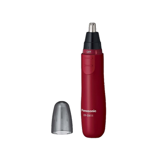 【日本直邮】松下Panasonic 电动鼻毛修剪器防水易清洗红色ER-GN1