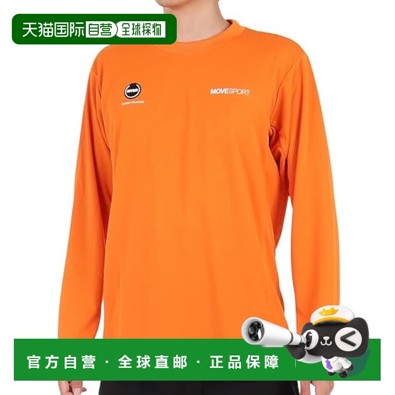【日本直邮】迪桑特 MOVESPORT MVSP长袖T恤衫 背后标志 DMMWJB50