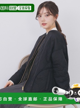 1h可退 日本直邮index 女装 双面穿外套 宽松廓形 蕾士边设计  C5