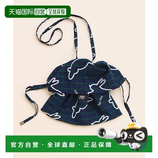 fact... 9501 1h可退 兔子图案格纹2way肩背包 日本直邮I