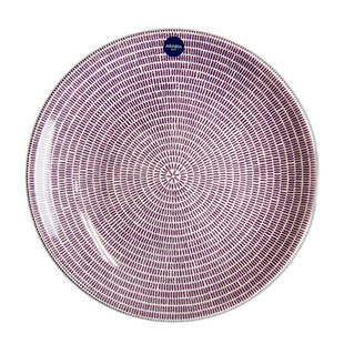 日本直邮ARABIA奥碧雅24小时系列Avec紫色盘家用餐具精致20cm