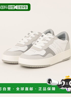 1h可退 日本直邮HAWKINS 女士 HESTER 低帮运动鞋 HW20389 灰白配