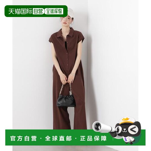 NANO universe Polo背带针织裤连体裤