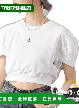 日本直邮Vivienne WestwoodT恤短款足球 1G01000A J004A 女式短袖