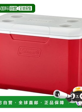 【日本直邮】Coleman科勒曼 冷藏箱48QT 红色 2000033008