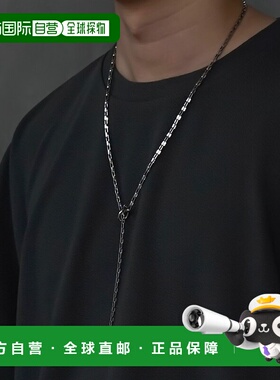 1h可退 日本直邮SBG 男士合作款方块链条长款吊坠项链  sbgch084