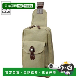 日本直邮Stitch-on 单肩单肩包帆布真皮丰冈制造男士女士 5219542