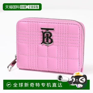 LOLA 日本直邮Burberry 零钱包卡包迷你钱包 绗缝女 徽标 Lola