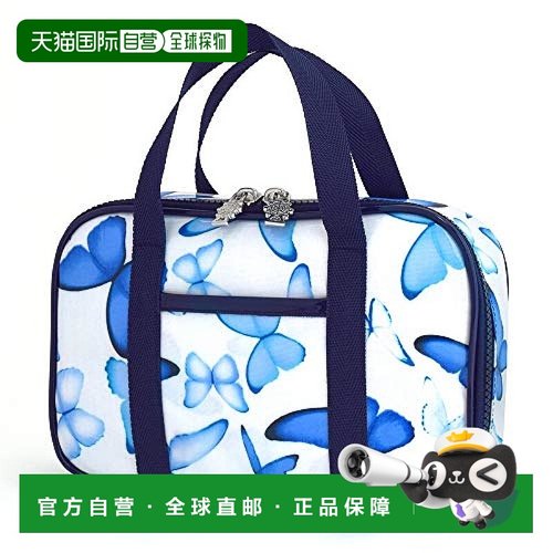【日本直邮】Colorful Candy Style蓝色蝴蝶手提包收纳袋N2316800