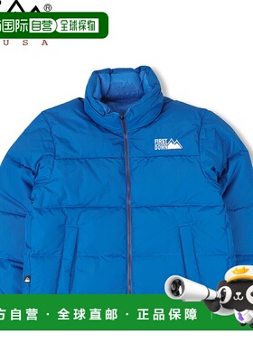 日本直邮FIRST DOWN 泡泡羽绒短款外套 - 男女士外套蓝色F742040-
