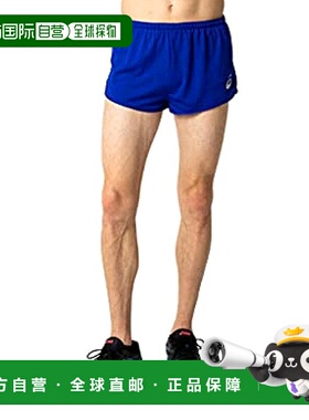 【日本直邮】asics 陆上服 裤 2091A126 蓝色 XL亚瑟士运动裤短裤