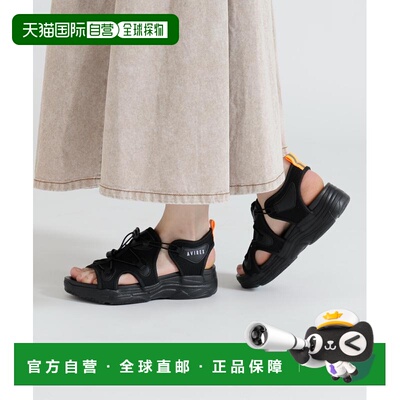 日本直邮AVIREX 女士 运动风网眼凉鞋 7836190701