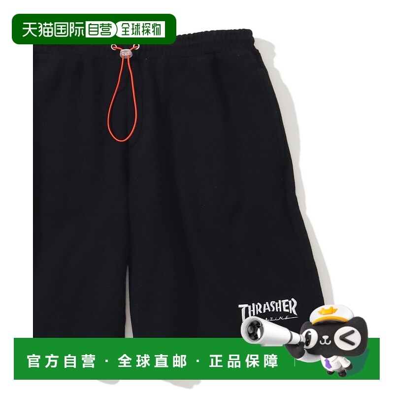 1h可退 日本直邮THRASHER 男女同款毛圈休闲短裤 TH25SU06新款