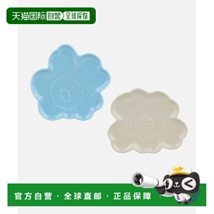日潮跑腿Marimekko 食器小盘子 Unikko Plate 13cm 2 pcs 5225947