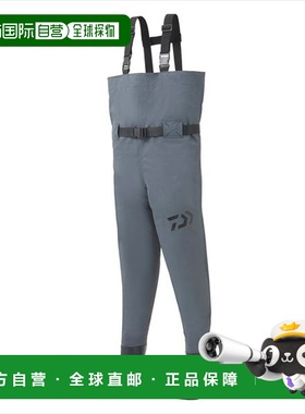 日本直邮Daiwa Power Waders PW-4208钓鱼裤（毛毡底）灰色L码
