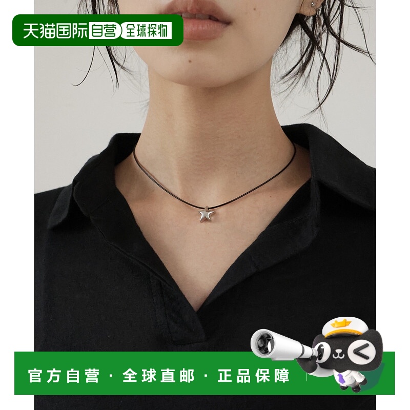 1h可退 日本直邮Ulysses 女士星形吊饰休闲轻便PU项链 DOS25S042