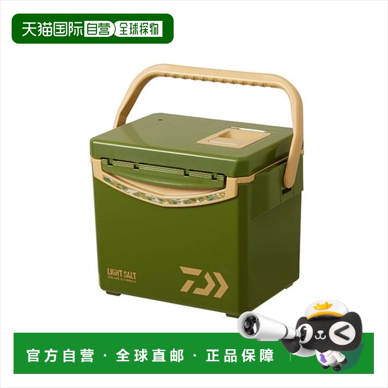 日本直邮Daiwa Cooler Box 22 Cool Line α 浅盐 S1000X LS 绿色