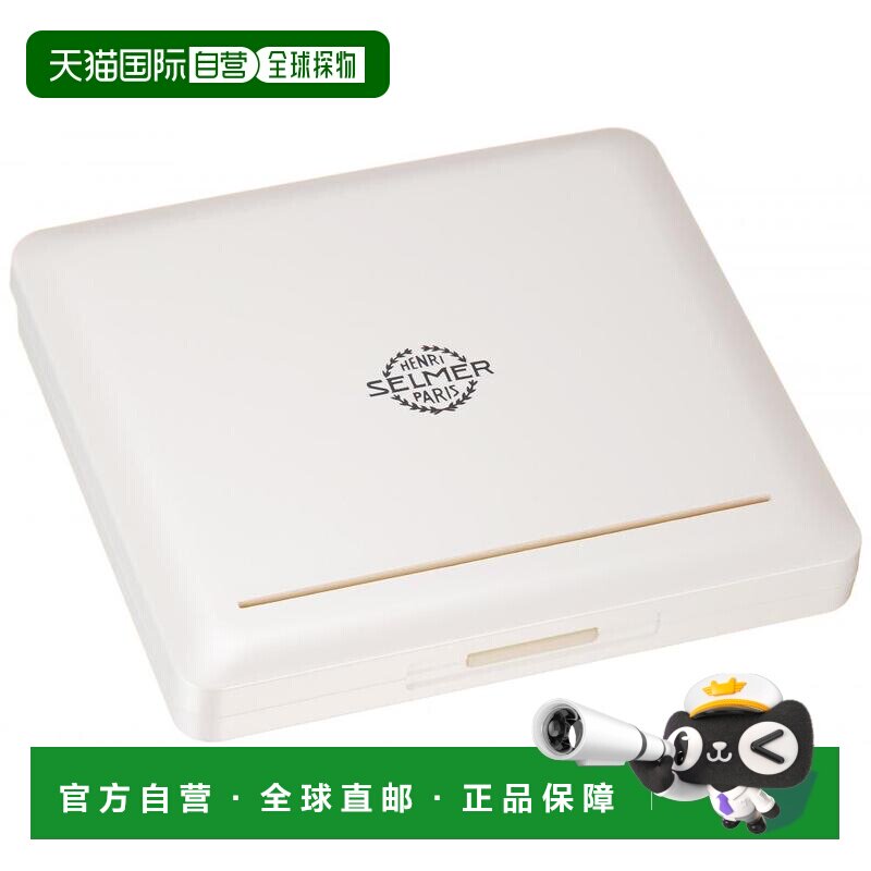【日本直邮】NONAKA BOEKI 萨克斯/单簧管用塑料哨片盒 10片 白色