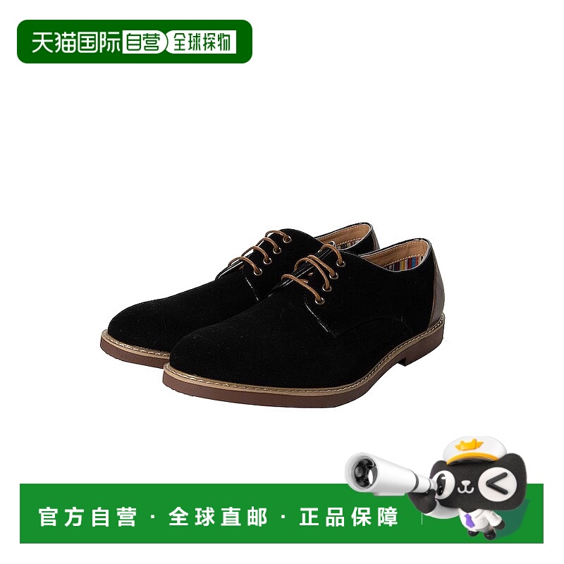 【日本直邮】 Svec男士牛津鞋黑色平底系带休闲时尚百搭舒适日常