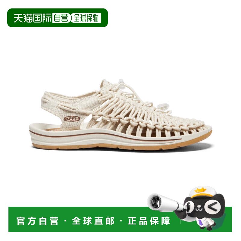 日潮跑腿KEEN科恩 女士 UNEEK 帆布编织运动凉鞋 1026231