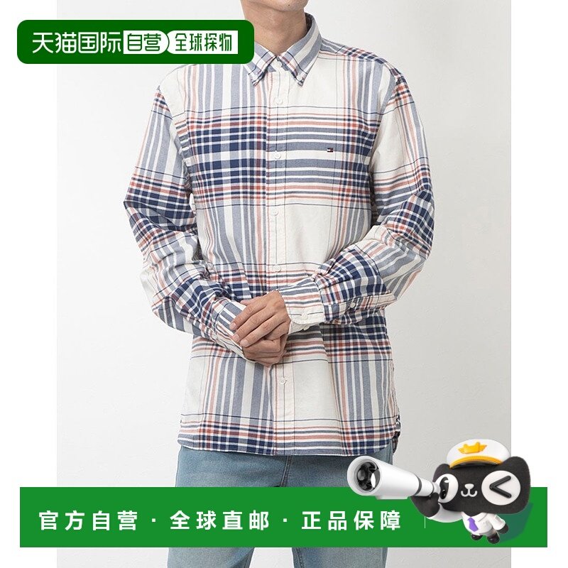 日本直邮TOMMY HILFIGER 牛津格纹衬衫 [TO3203EM10915]