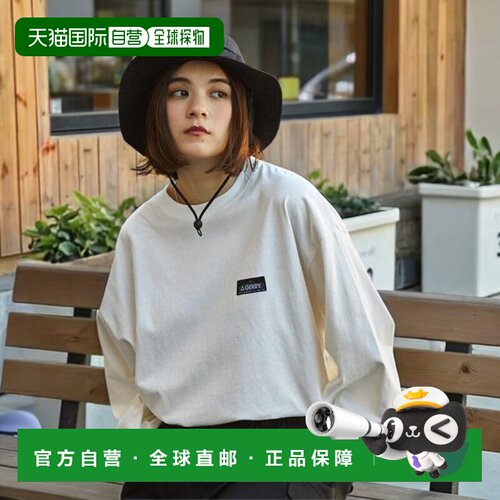 1h可退 日本直邮MONO-MART GERRY/ジェリー 后圆标志印花 大松紧T