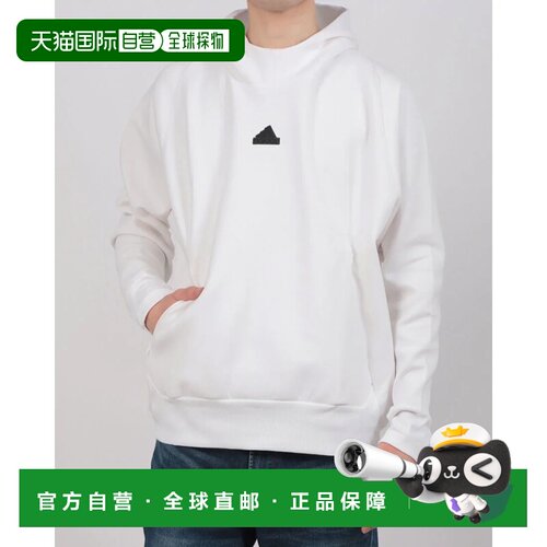 日本直邮adidas IKU97 M ZNE PR 卫衣 白色