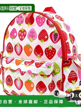 【日本直邮】Colorful Candy Style双肩包带可固定胸带草莓白色