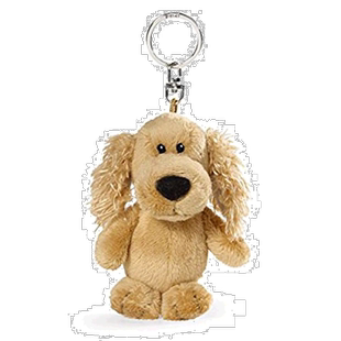 【日本直邮】NICI礼祺 钥匙圈 可卡犬 10cm 33752挂件钥匙扣包挂