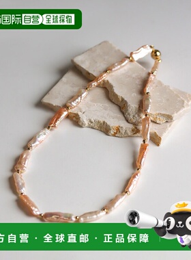 1h可退 日本直邮cui-cui 女装 淡水珍珠 金色镀层项链 850632