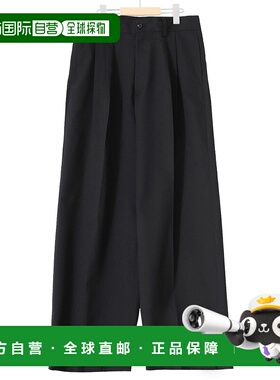 1h可退 日本直邮ssstein 男士宽松直筒羊毛长裤 ST954阔腿裤