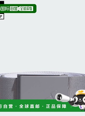日本直邮 adidas 高尔夫可逆织带腰带 男士配件 [IQ2909] 灰色