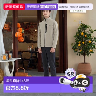 日潮跑腿Montbell蒙贝欧男修身夹克宽松舒适1106580抓绒抓绒衣