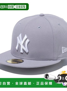 日本直邮New Era 59FIFTY 棒球帽 [NE3448EM007140] 黑色x白色
