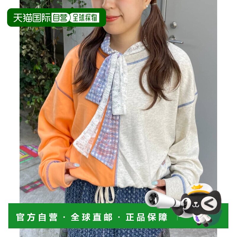 日本直邮CIAOPANIC TYPY 女装 2WAY撞色蝴蝶结卫【付后1h可退】