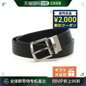 日本直邮EMPORIO ARMANI 皮革  Y4S074 BLACK-BLACK 皮带阿玛尼