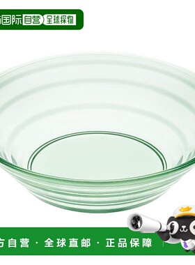 【日本直邮】东洋佐佐木玻璃盘 Lulac 碗 叶绿色 日本制 P-53305G