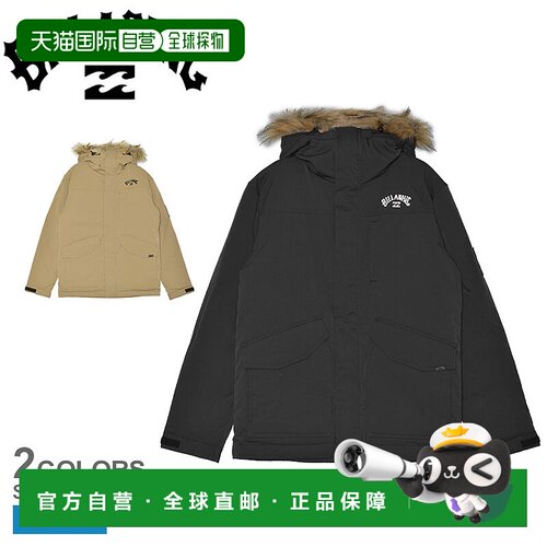 日本直邮 BILLABONG 升级羽绒服 男士 UPCYCLE 羽绒服 BD012771
