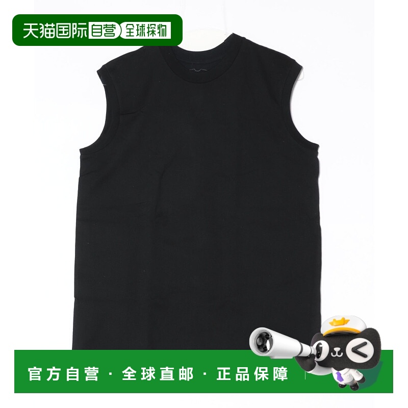 1h可退 日本直邮HANES 男士黑色无袖T恤 HM3B202