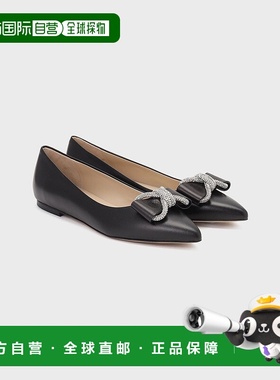 1h可退 日本直邮CORSO ROMA 女士缎带平底鞋 优质牛皮革面 意大利