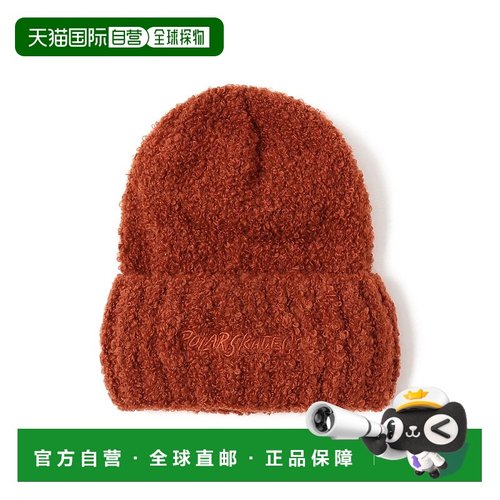 1h可退 日本直邮POLAR SKATE CO. 男装 针织毛线帽 刺绣设计 1141