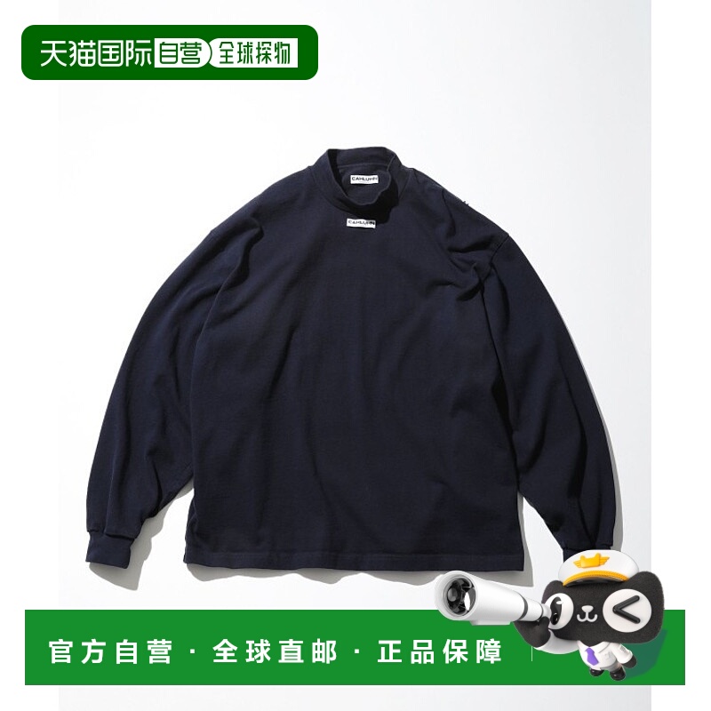 日本直邮FREAK'S STORE男士CAHLUMN重质棉质高领长袖T恤 美式复古