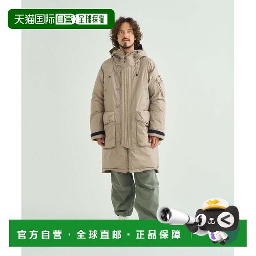 日本直邮NANGA 奥罗拉泰克斯男士26FW冬季半开领羽绒夹克外套