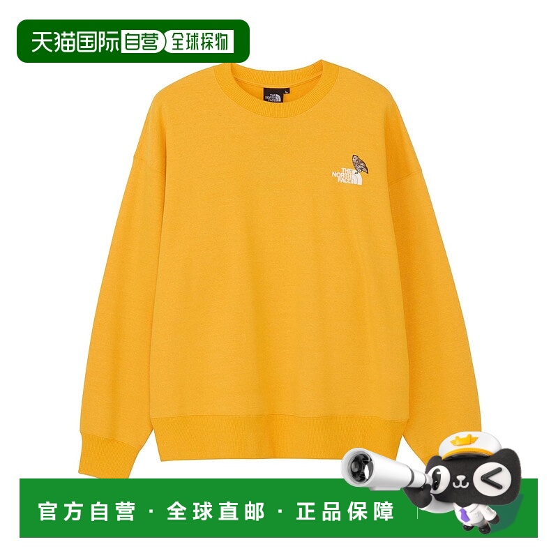 1h可退 日本直邮THE NORTH FACE 男装 宽松版型 半拉链连帽外套 l