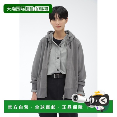 1h可退 日本直邮LOOPWHEELER 女士连帽拉格兰袖卫衣 5954269502