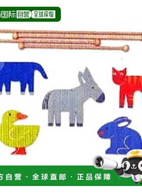 日本直邮Heller 小驴主题婴儿床挂饰