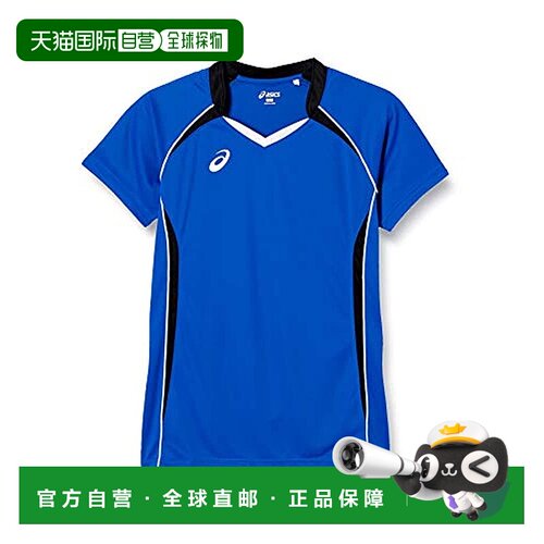 【日本直邮】Asics亚瑟士男士短袖衫黑色舒适休闲圆领印花XW1316