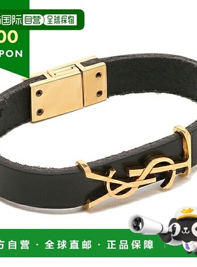 日本直邮Saint Laurent Paris 手镯 手镯 Opium 黑色 女士 SAINT