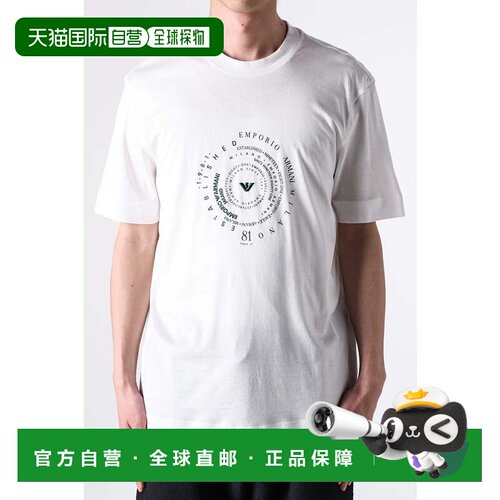 日本直邮EMPORIO ARMANI 阿玛尼短袖T恤 UC003