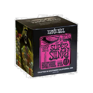 【日本直邮】厄尼鲍尔2223吉他弦 SUPER SLINKY 12Set Pack 镍